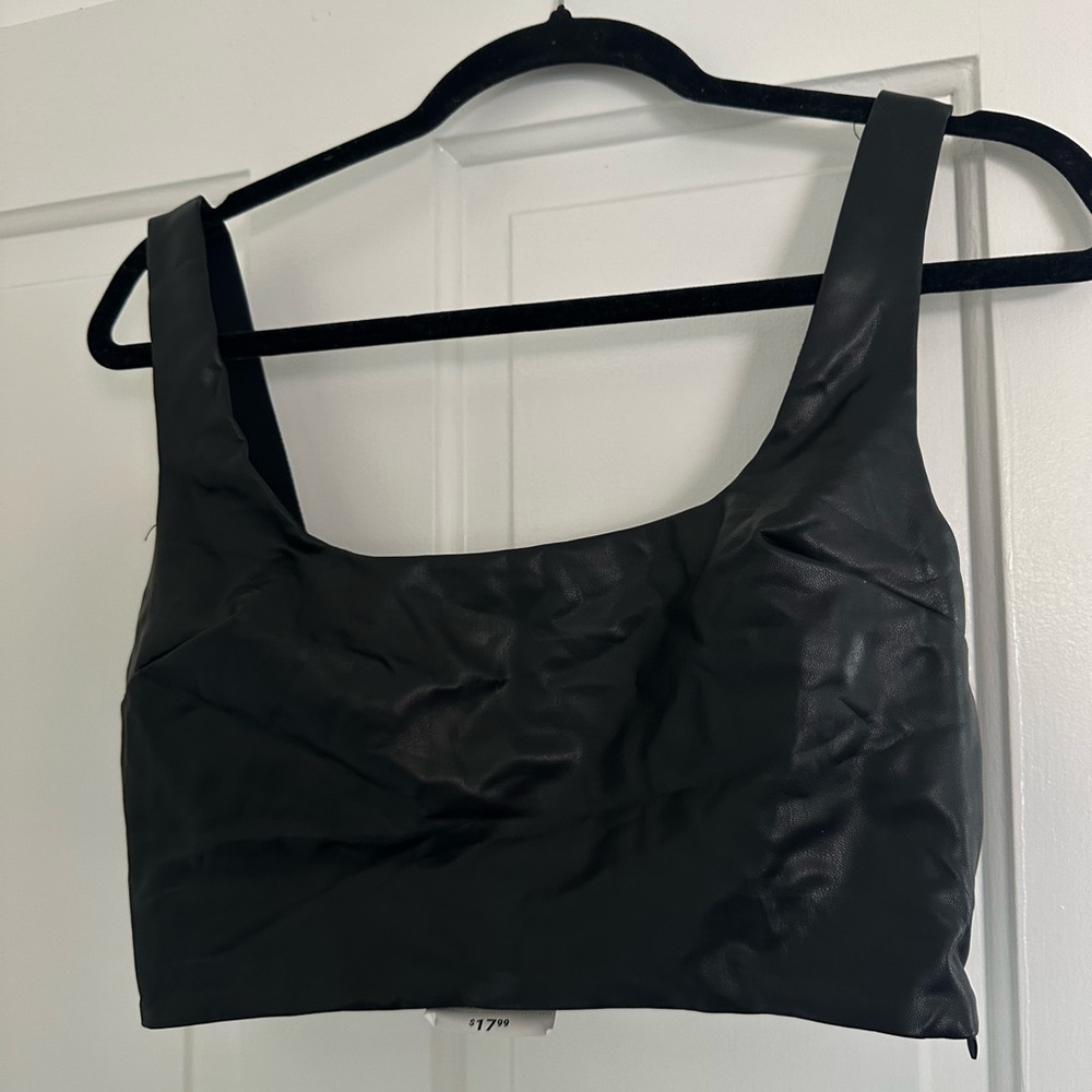 Pleather Tank
